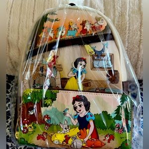 Lounge fly Mini Backpack - Snow White and Dwarfs